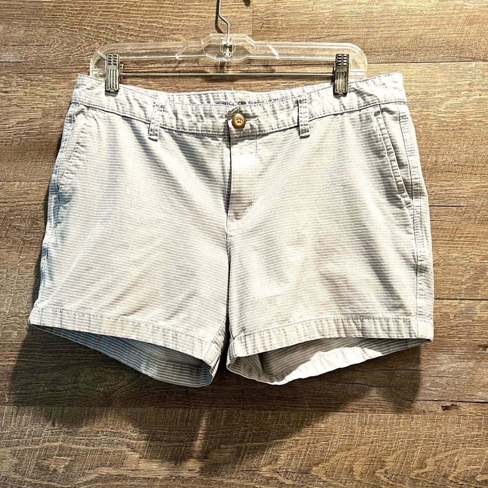 Gap Girlfriend Khakis 5” Shorts Sz 12